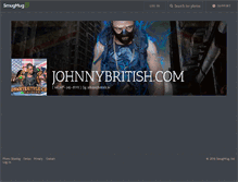 Tablet Screenshot of johnnybritish.com
